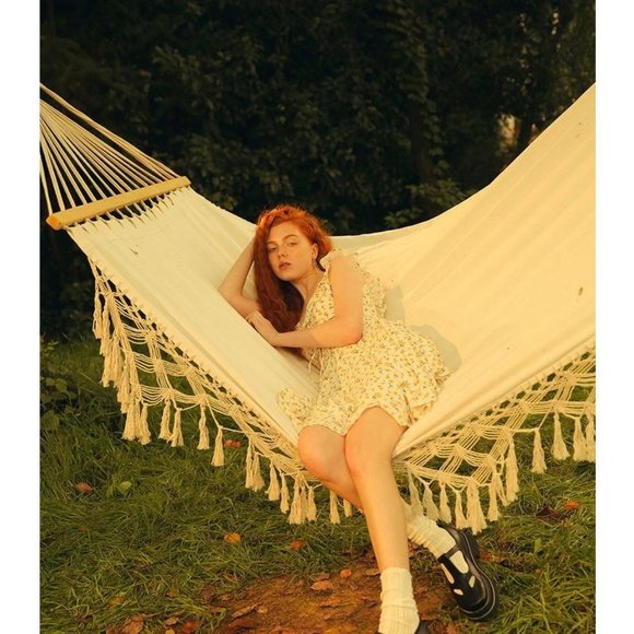 Sleeveless V-Neck Floral Printed Lace-Up Dress - Picture 5 of 7